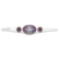 Express Vibraprint White Juniors Championship Belt