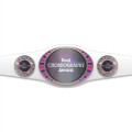 Express Vibraprint White Juniors Championship Belt