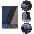 Winter Plaid Faux Cashmere Scarf