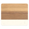 BROOKE   ACACIA WOOD AND FAUX MARBLE CUTTING BOARD