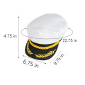 Nautical Captain Hat