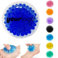 Round Reusable Gel Ice Packs with Soft Sleeves Set