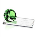 Gemstone Award on Starfire - Emerald