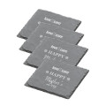 Hemingway Slate Coaster Set - 4pc