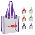 PVC Clear Stadium Tote Bag