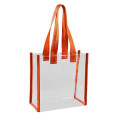 PVC Clear Stadium Tote Bag