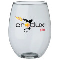 Recycled Plastic 16 oz. Stemless Wine Glass