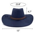 Suede Cowboy Hat