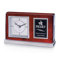 Lincoln Clock -Chrome