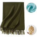 Large Soft Shawl Pashmina Wrap Scarf with Tassel