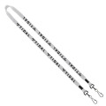 1/2" Cotton Double Swivel Snap Hook Lanyard