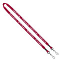 1/2" Cotton Double Swivel Snap Hook Lanyard