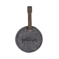JUNIPER Round Felt Luggage Tag