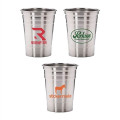 Suds 16 oz Stainless Steel Beer Cups