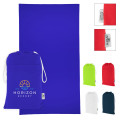 Sand-Free rPET Beach Towel With Pouch