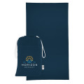 Sand-Free rPET Beach Towel With Pouch