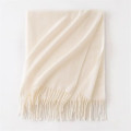 Faux Cashmere Chunky Knit Scarf for Women Winter Warm
