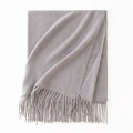 Faux Cashmere Chunky Knit Scarf for Women Winter Warm