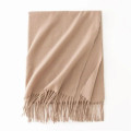 Faux Cashmere Chunky Knit Scarf for Women Winter Warm