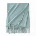 Faux Cashmere Chunky Knit Scarf for Women Winter Warm