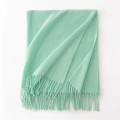 Faux Cashmere Chunky Knit Scarf for Women Winter Warm