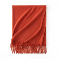 Faux Cashmere Chunky Knit Scarf for Women Winter Warm