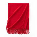 Faux Cashmere Chunky Knit Scarf for Women Winter Warm