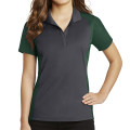 Sport-Tek® Ladies' Colorblock Micropiqué Sport-Wick® Polo