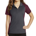 Sport-Tek® Ladies' Colorblock Micropiqué Sport-Wick® Polo