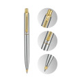 SHEAFFER® Sentinel 333Brushed Chrome Gold Trim Ballpoint Pen