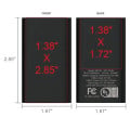 UL 2000mAh Compact Dual Port Power Bank