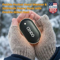 Pebble Pocket Hand Warmer Power Bank 5200mAh Double Sided