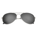 Color Mirrored Aviator Sunglasses