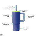 24 oz Simple Modern® Double-Walled Insulated Trek Tumbler