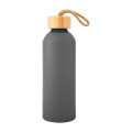 25 Oz. Full Color Blaire Recycled Aluminum Bottle With Bamboo Lid