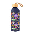 25 Oz. Full Color Blaire Recycled Aluminum Bottle With Bamboo Lid