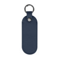 Bates Leatherette Key Tag With Carabiner