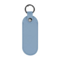 Bates Leatherette Key Tag With Carabiner