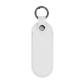 Bates Leatherette Key Tag With Carabiner