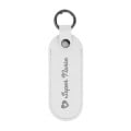 Bates Leatherette Key Tag With Carabiner