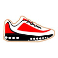 Sneaker Shaped Logo Sugar Cookie