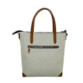 Professional Dual-Carry Tote with Reinforced Leather Corners