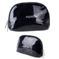 Glossy Black Cosmetic Bag