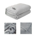 MOQ 20 200GSM Lightweight Flannel Blanket