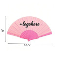 MOQ 50 Custom Foldable Hand Fan