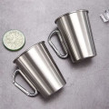 16oz Stainless Steel Outdoor Carabiner Mug