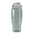 Garyline® Poly+ Recycled Bottle with Flip-Top Lid - 27 oz.