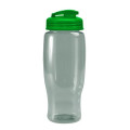 Garyline® Poly+ Recycled Bottle with Flip-Top Lid - 27 oz.