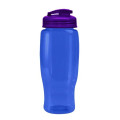 Garyline® Poly+ Recycled Bottle with Flip-Top Lid - 27 oz.