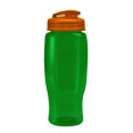 Garyline® Poly+ Recycled Bottle with Flip-Top Lid - 27 oz.